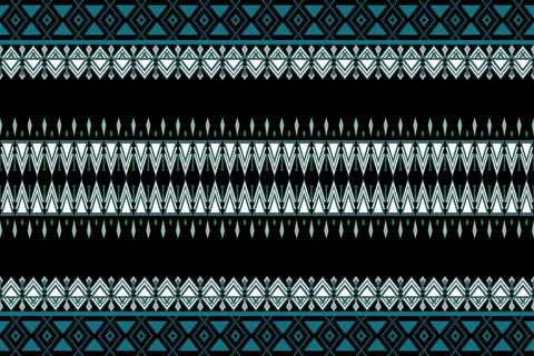 Geometric ethnic pattern seamless design for background ,Tribal geometric 스톡 일러스트