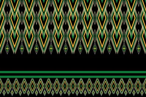 Geometric ethnic pattern seamless design for background ,Tribal geometric 스톡 일러스트