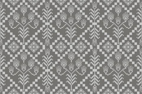 Geometric ethnic pattern seamless design for background ,Tribal geometric 스톡 일러스트