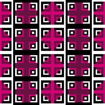 Geometric ethnic pattern seamless design for background ,Tribal geometric Stock Illustration