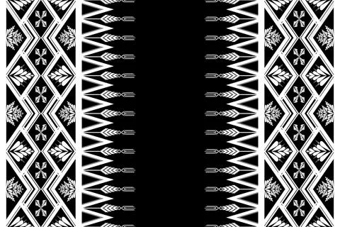 Geometric ethnic pattern seamless design for background ,Tribal geometric 스톡 일러스트
