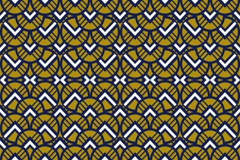 Geometric ethnic pattern seamless design for background ,Tribal geometric イラスト素材