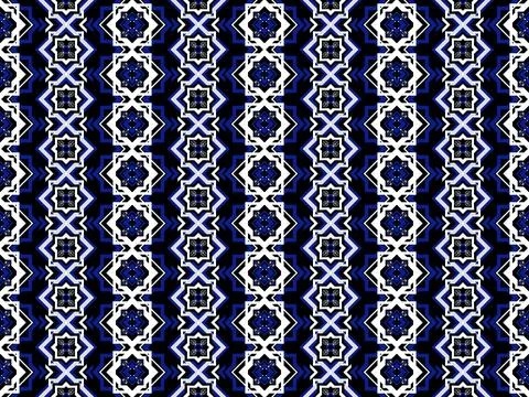 Geometric ethnic pattern seamless design for background ,Tribal geometric Stockillustratie