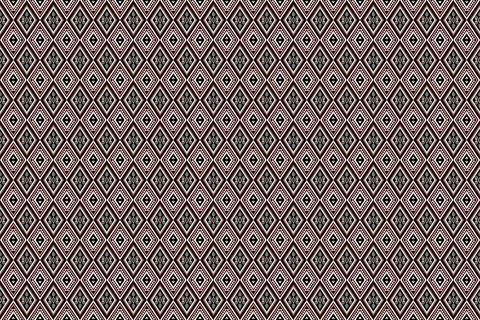 Geometric ethnic pattern seamless design for background ,Tribal geometric Stock Illustration