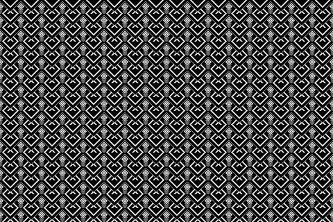 Geometric ethnic pattern seamless design for background ,Tribal geometric 库存插图