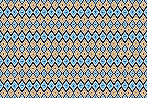 Geometric ethnic pattern seamless design for background ,Tribal geometric 스톡 일러스트