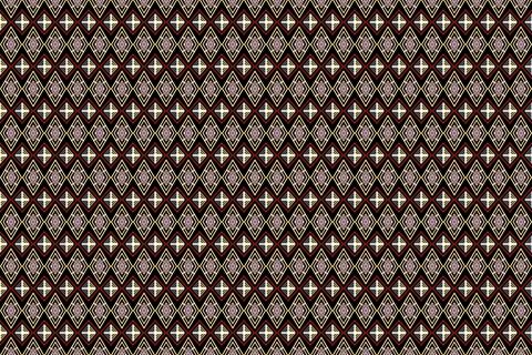 Geometric ethnic pattern seamless design for background ,Tribal geometric Stock Illustration