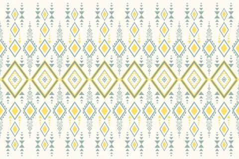 Geometric ethnic pattern seamless design for background ,Tribal geometric Stockillustratie