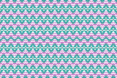 Geometric ethnic pattern seamless design for background ,Tribal geometric 스톡 일러스트