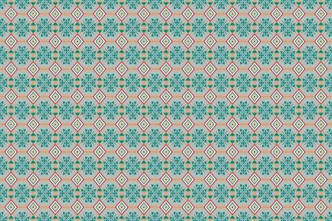 Geometric ethnic pattern seamless design for background ,Tribal geometric Stock Illustration