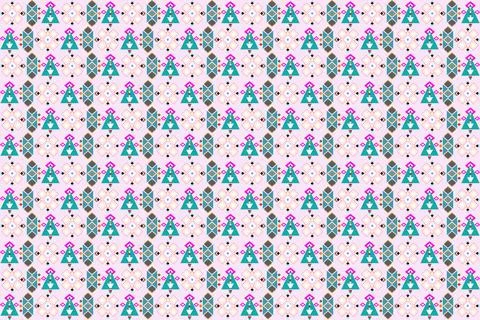 Geometric ethnic pattern seamless design for background ,Tribal geometric イラスト素材