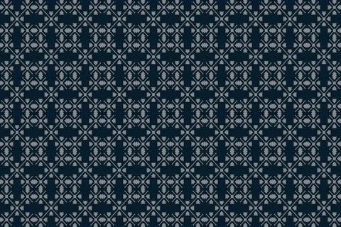 Geometric ethnic pattern seamless design for background ,Tribal geometric Stock Illustration