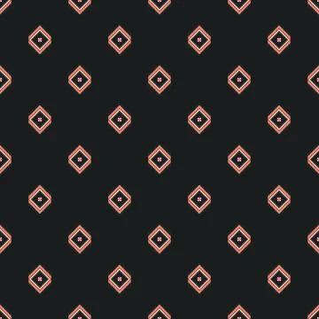 Geometric ethnic pattern seamless graphic Illustrazione stock