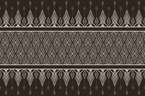 Geometric ethnic pattern seamless pattern vector. Stock Illustration