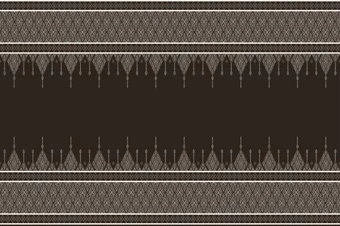 Geometric ethnic pattern seamless pattern vector. Stock Illustration