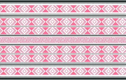 Geometric ethnic pattern . Style ethnic seamless colorful winter textile Stock Illustration