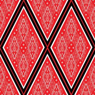 Geometric ethnic pattern traditional Design for background,carpet,wallpaper,clot Stock Illustration