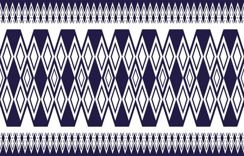 Geometric ethnic pattern traditional Design for background,carpet,wallpaper,c Stock Illustration