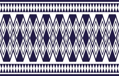 Geometric ethnic pattern traditional Design for background,carpet,wallpaper,c Stock Illustration