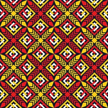Geometric ethnic pattern traditional Design for background,carpet,wallpaper,c Stock Illustration
