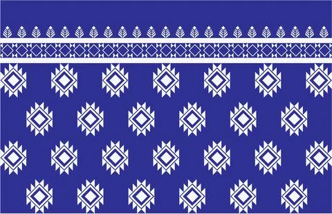 Geometric ethnic pattern traditional Design for background. Stock Illustration