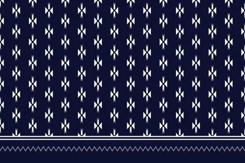 Geometric Ethnic pattern traditional Stock Illustration