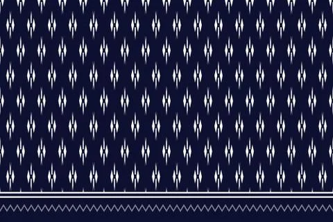 Geometric Ethnic pattern traditional Stock Illustration