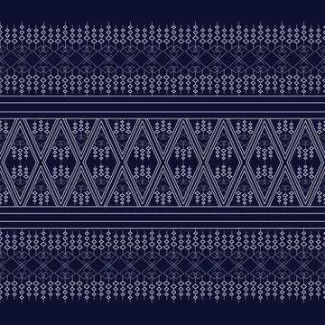 Geometric Ethnic pattern traditional Stock Illustration