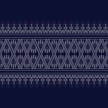 Geometric Ethnic pattern traditional Stock Illustration