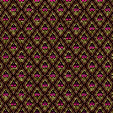 Geometric Ethnic pattern traditional Stock Illustration