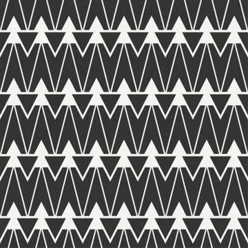 Geometric ethnic tribal seamless pattern. Wrapping paper. Scrapbook. Doodles Stock Illustration