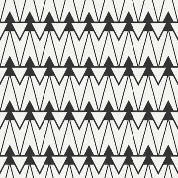 Geometric ethnic tribal seamless pattern. Wrapping paper. Scrapbook. Doodles Stock Illustration