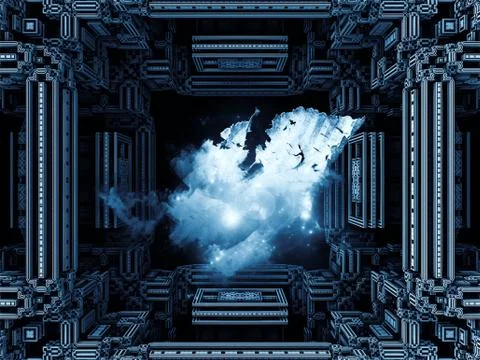 Geometric Fall Stock Illustration