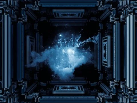 Geometric Fall Illustrazione stock