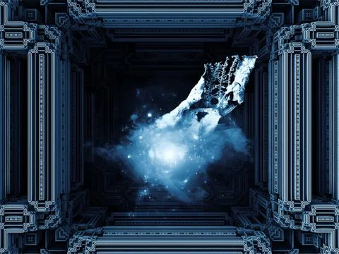 Geometric Fall Illustrazione stock