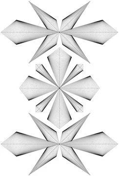 Geometric Figure 18 Stock Illustration