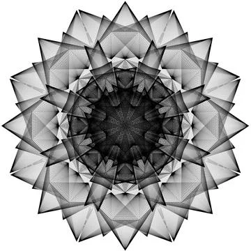 Geometric Figure 24 Stock Illustration