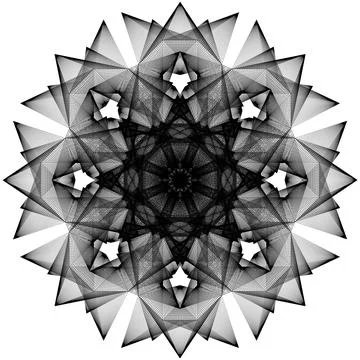 Geometric Figure 25 Stock Illustration