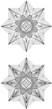 Geometric Figure 33 Stock Illustration