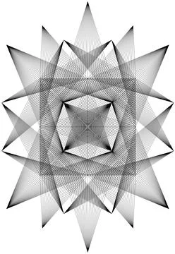 Geometric Figure 34 Stock Illustration