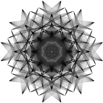 Geometric Figure 48 Stock Illustration