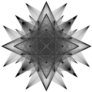 Geometric Figure 60 Stock Illustration