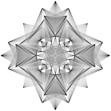 Geometric Figure 64 Stock Illustration