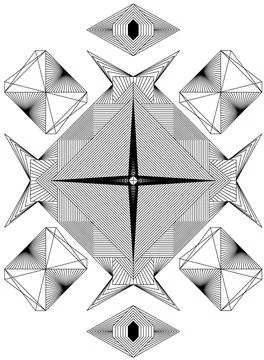 Geometric Figure 66 Stock Illustration