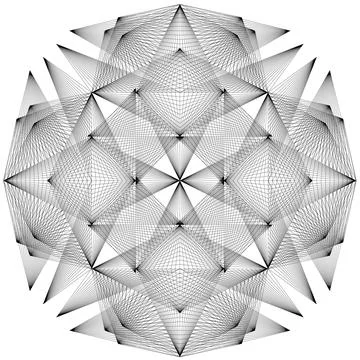 Geometric Figure 69 Stock Illustration