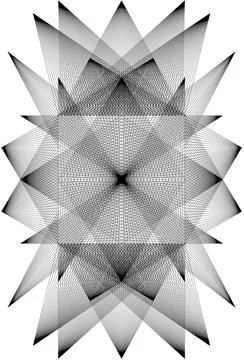 Geometric Figure 7 Stock Illustration