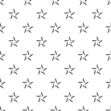 Geometric figure of celestial star pattern Illustrazione stock
