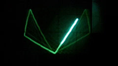 Geometric figure of four equal sides Stock Footage 84824203