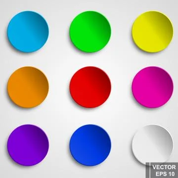 Geometric figures. Background. Abstract. Bright. Button. For your design. イラスト素材