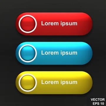 Geometric figures. Background. Abstract. Bright. Button. For your design. イラスト素材